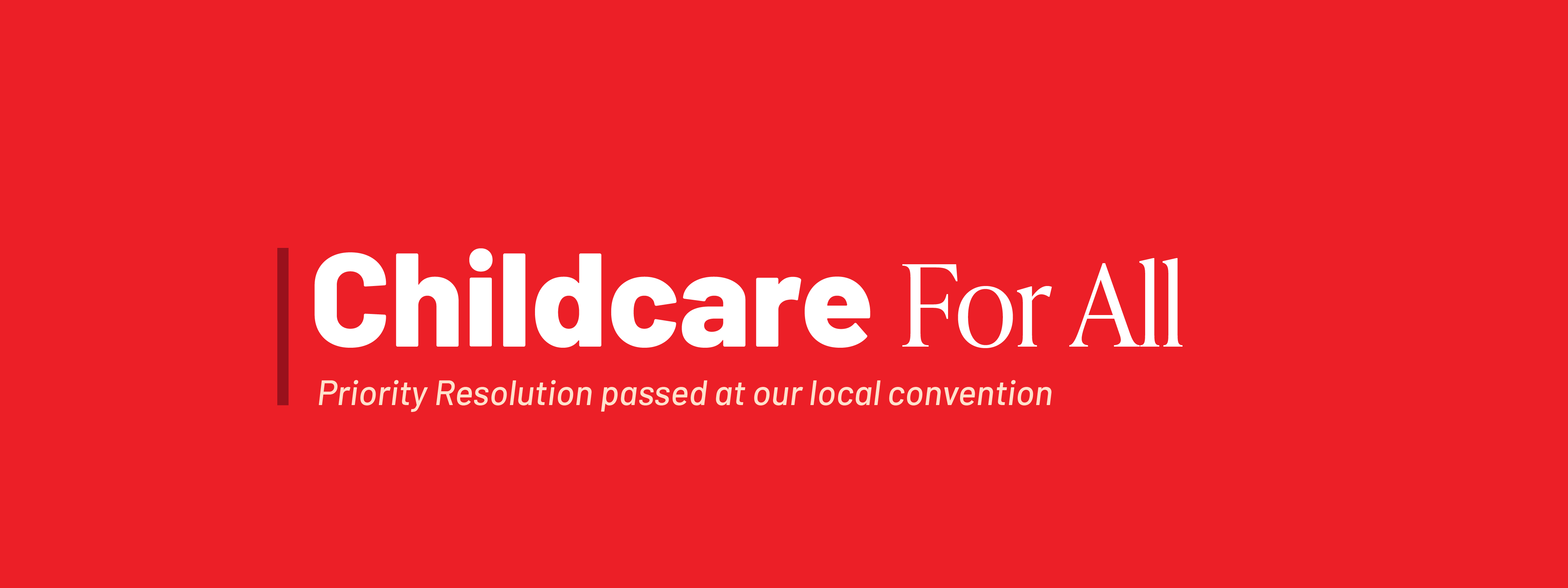 Childcare For All
