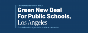 Green New Deal For Public Schools, Los Angeles